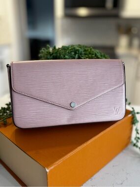 Louis Vuitton Light Pink Epi Leather Felice